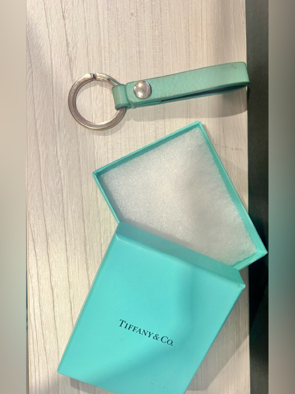Tiffany & Co. Blue Key & Card Holder